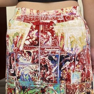 Jean Paul Gaultier “Safe S*x” skirt